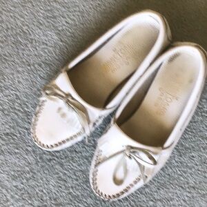 Minnetonka White Moccasins for Women